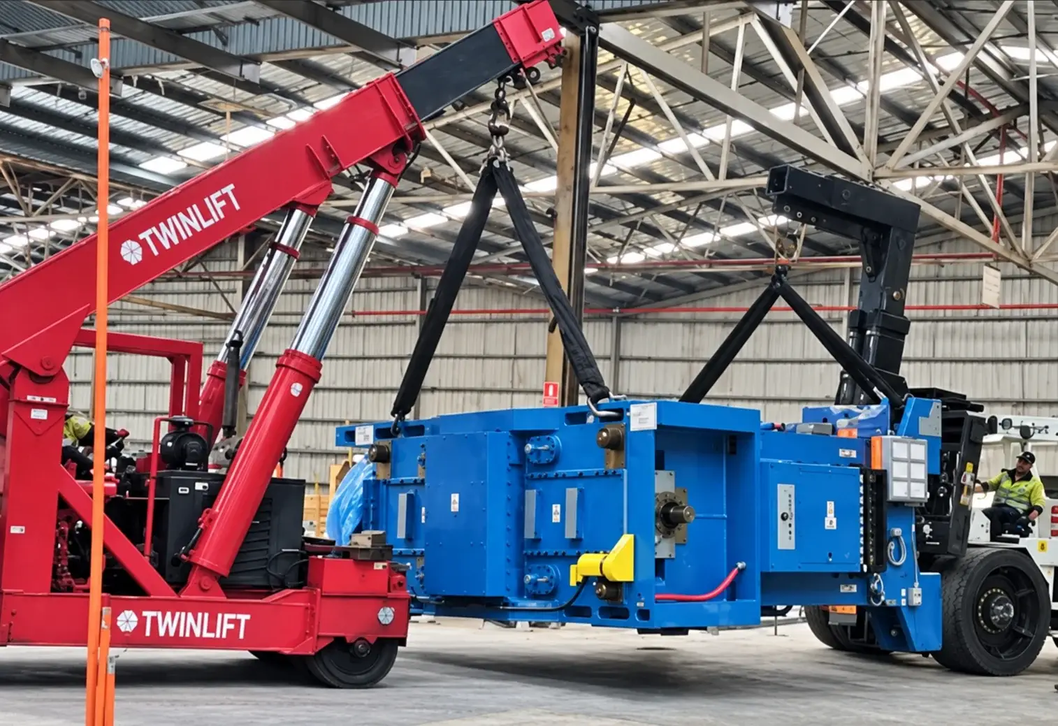 Cornerstone industrial machinery installation