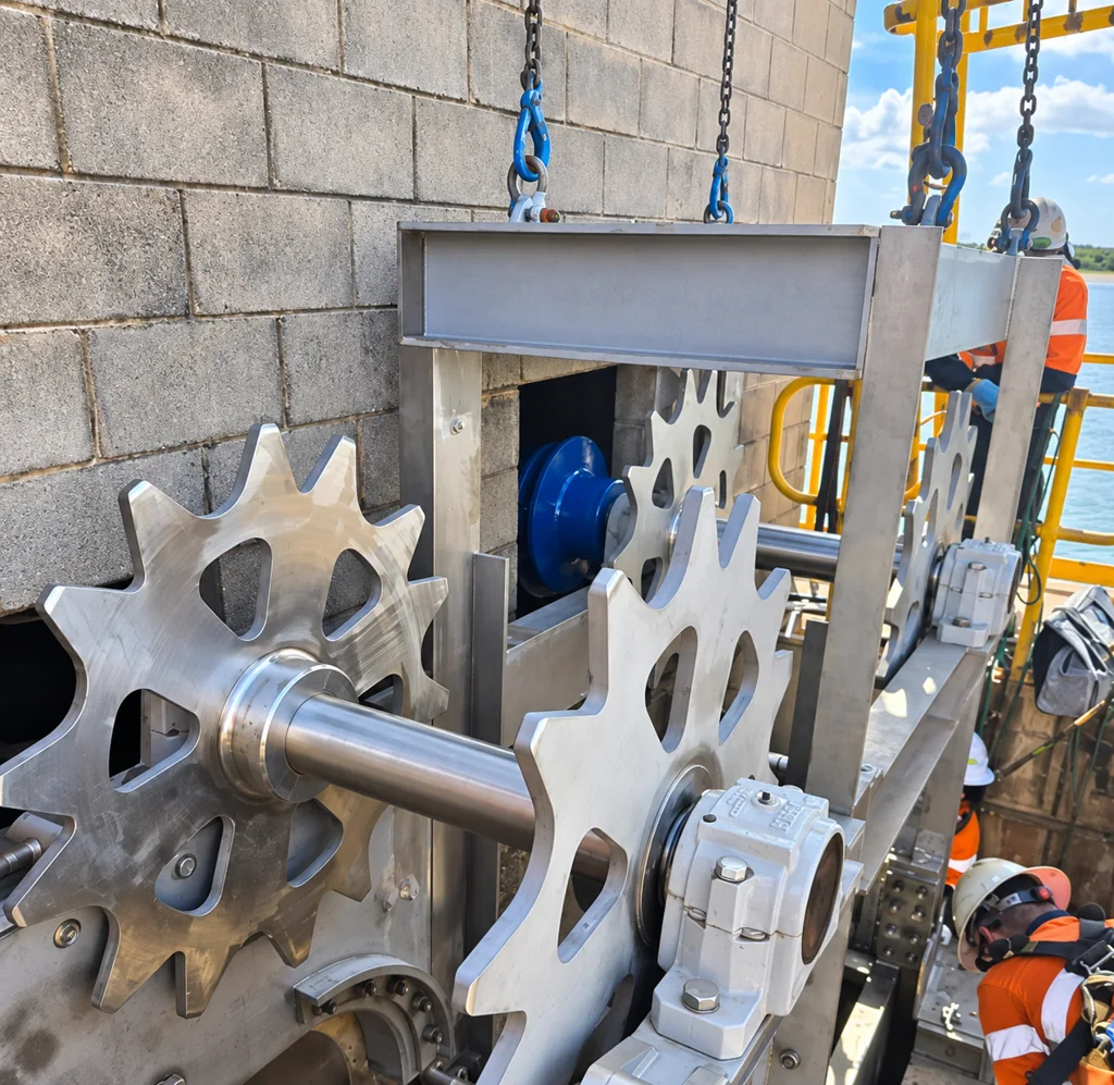 Mechanical Plant Installation at an industrial project site